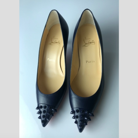 Christian Louboutin Shoes - Christian Louboutin Geo Pump 45 Eclipse Heels 36.5